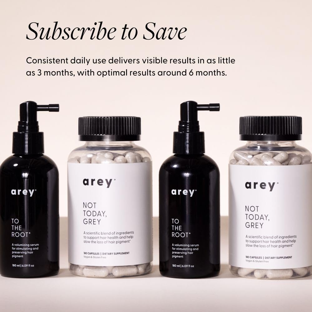 Arey lifestyle man applying serum at hairline for pigment preservation