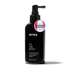 Arey front packaging showing bottle and branding for confident results