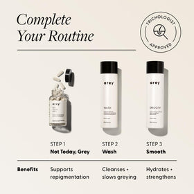 Arey ingredients display cedar and sage for natural scent benefit