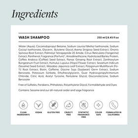 Arey shampoo with Smooth Conditioner illustrating paired benefits
