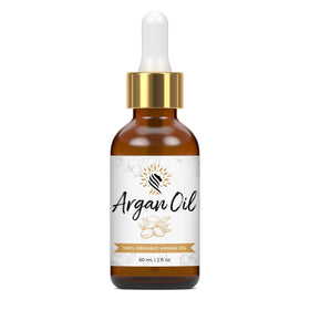 Argan Cosmetics front packaging showing bottle and label for clear product identity and trust