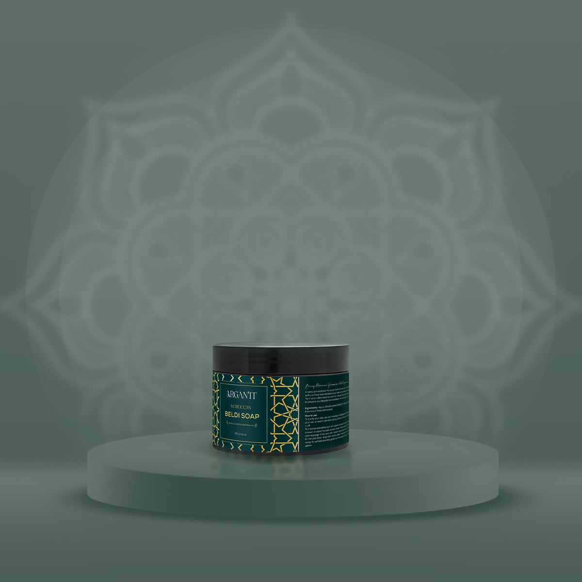 Argan' It thick paste texture closeup highlighting spreadable consistency