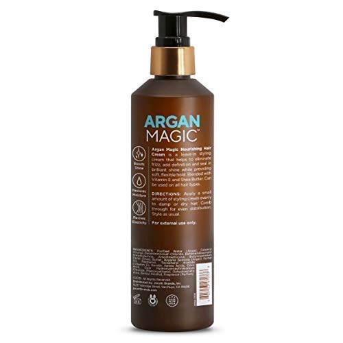 Argan Magic cream texture close-up highlighting rich consistency for smooth application