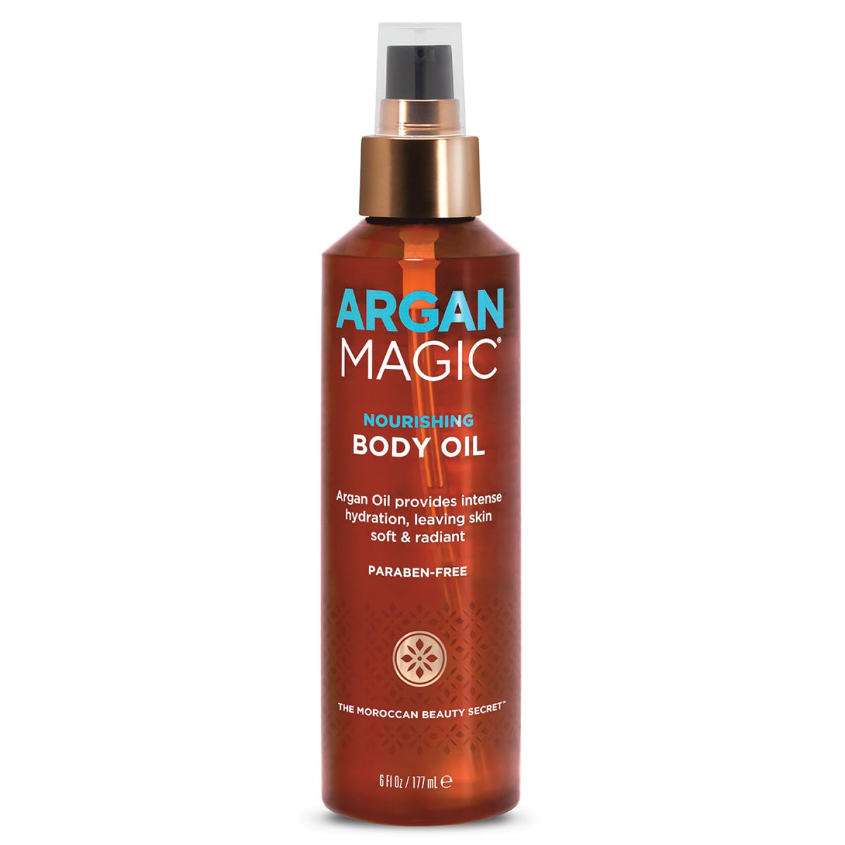 Argan Magic targeted application to dry elbow showing smoothing and moisturizing benefit