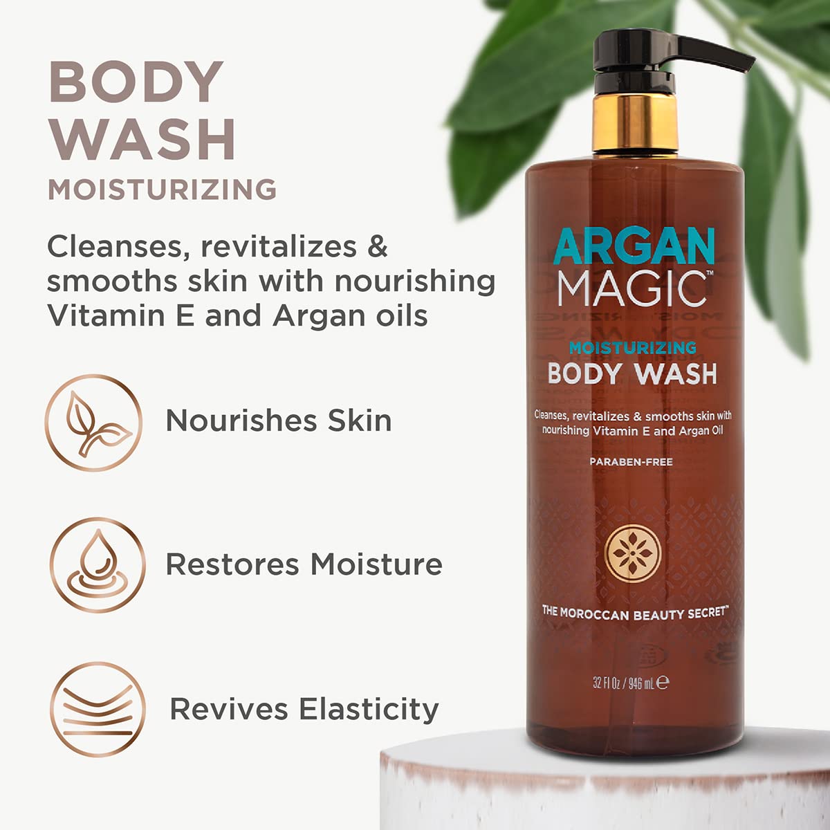 Argan Magic close-up of lather texture highlighting nourishing feel