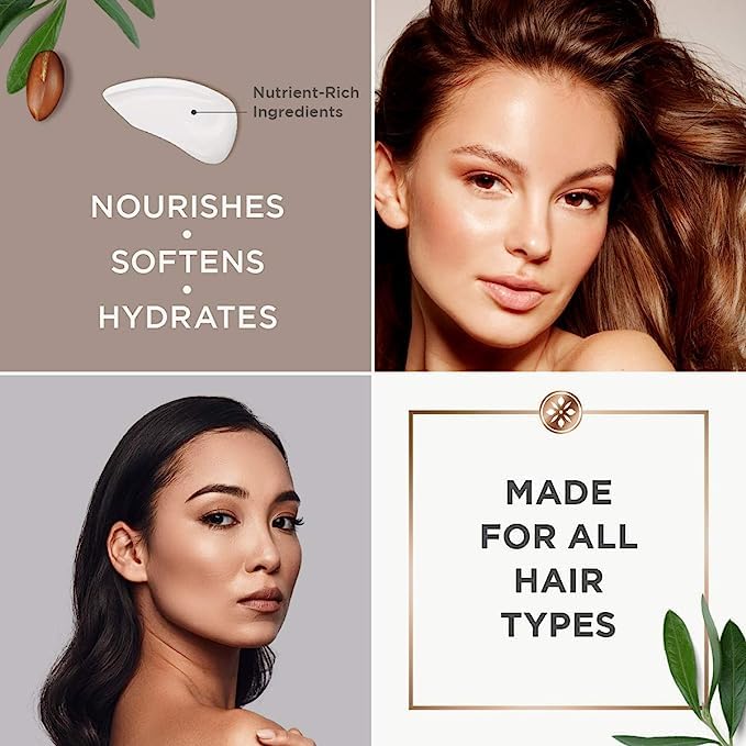Argan Magic trio size comparison demonstrating value and generous volumes