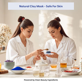 Argaviva rinsing mask from face showing clean removal and refreshed skin