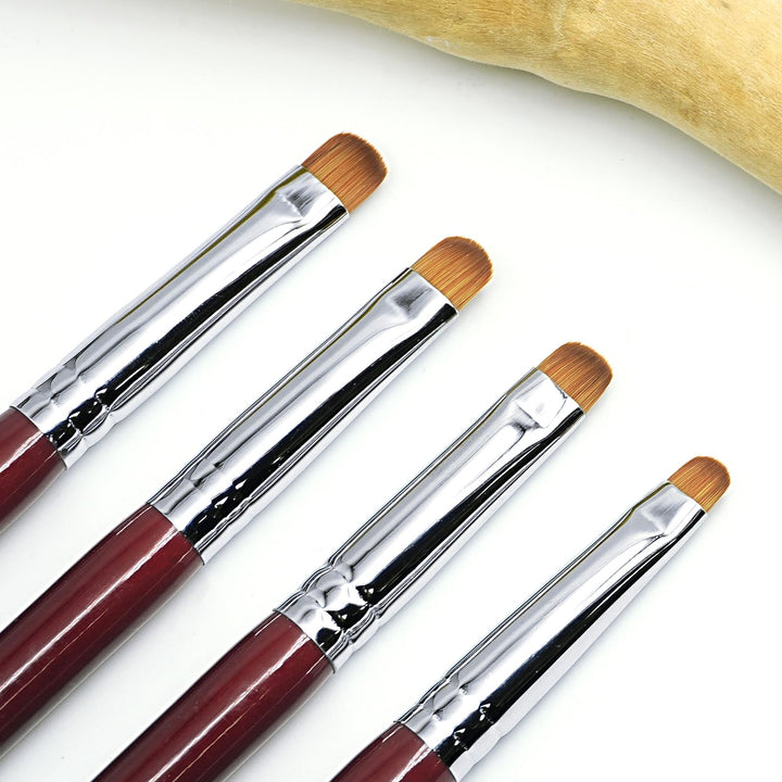 Aridito front view showing red wood handles and full four-piece kit for control