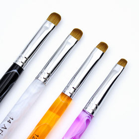 Aridito front view packaging showing four color-coded manicure tools for easy selection and storage
