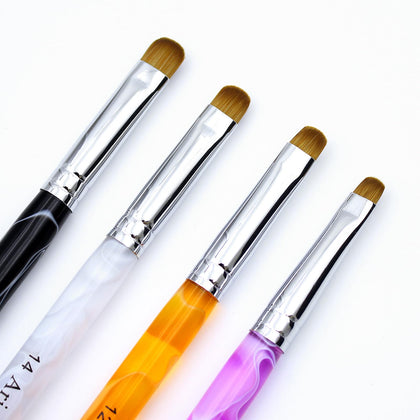 Aridito front view packaging showing four color-coded manicure tools for easy selection and storage