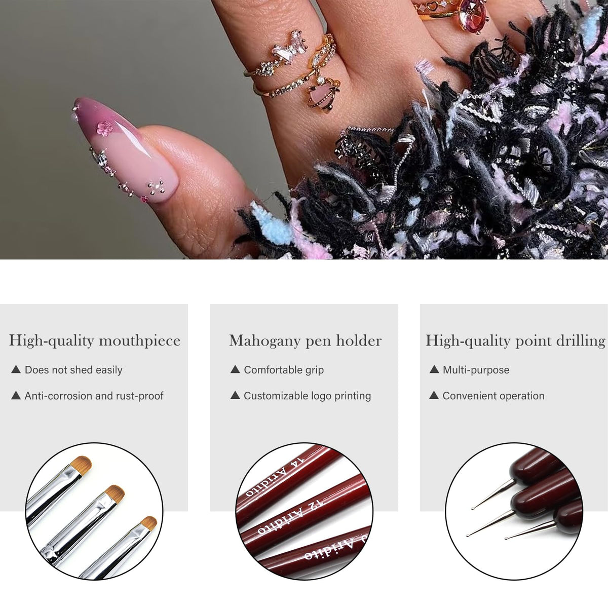 Aridito set on salon table ready for professional nail art efficiency