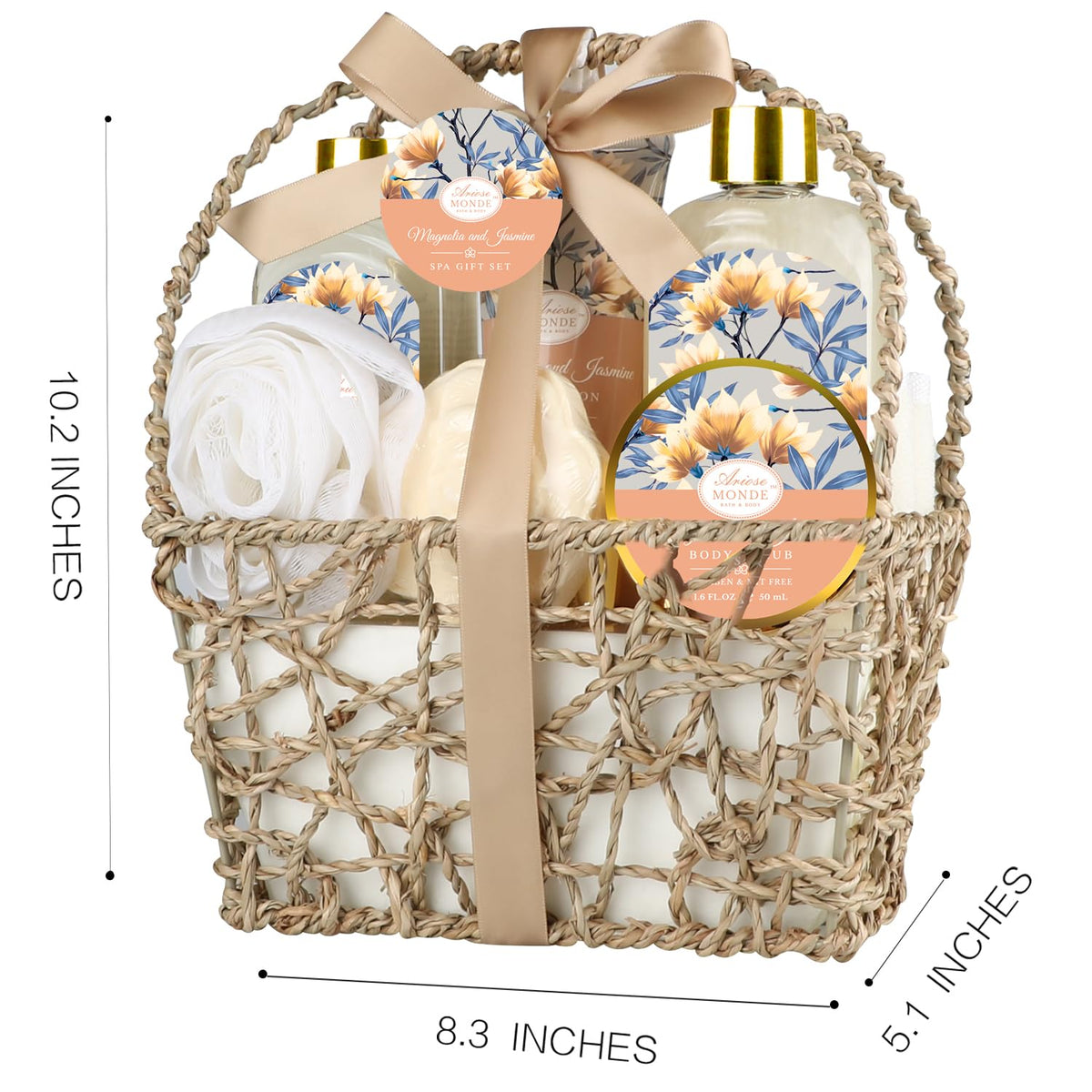 ArioseMonde product label and ingredient list close-up emphasizing paraben-free formulation