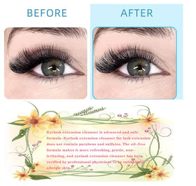 ARISON LASHES used by a technician cleaning lash extensions in salon