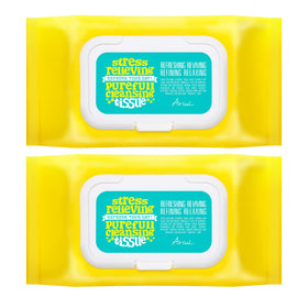 Ariul front packaging showing the twin 80-sheet tubs and product name benefits