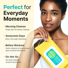 Ariul tub on a nightstand illustrating bedtime routine ease and freshness