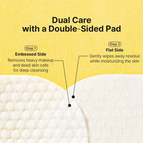 Ariul pad taken from travel pouch showing on-the-go convenience and freshness