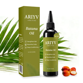 Ariyv front packaging showing bottle and brand for trusted hair care