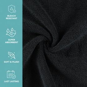 Arkwright LLC close-up microfiber texture highlighting fast absorbency advantage