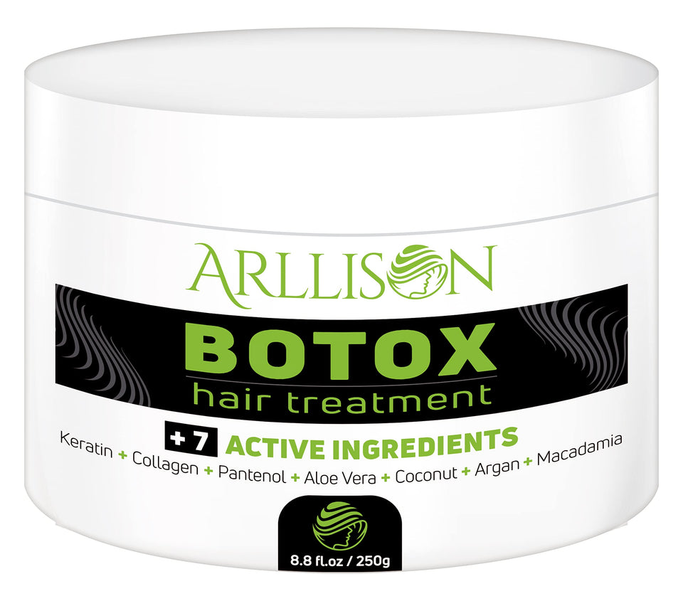 Arllison jar front view showing label and size, clear product identity and benefit