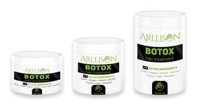 At-home salon scene with Arllison jar, demonstrating professional results and convenience