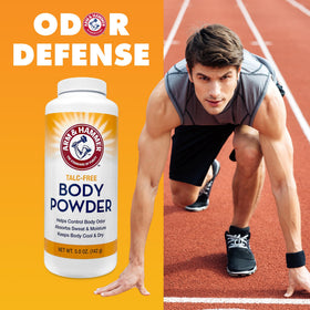 Arm & Hammer three-pack beside common items showing travel-ready convenience