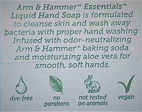 Arm & Hammer soap on kitchen counter in use offering a fresh-scented, tidy setup