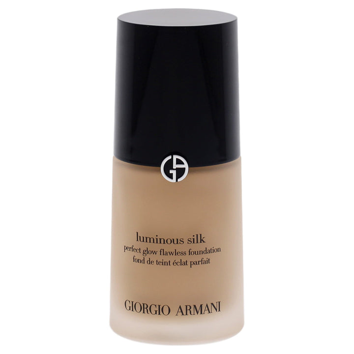 Armani Beauty bottle front view showing elegant label and product appeal