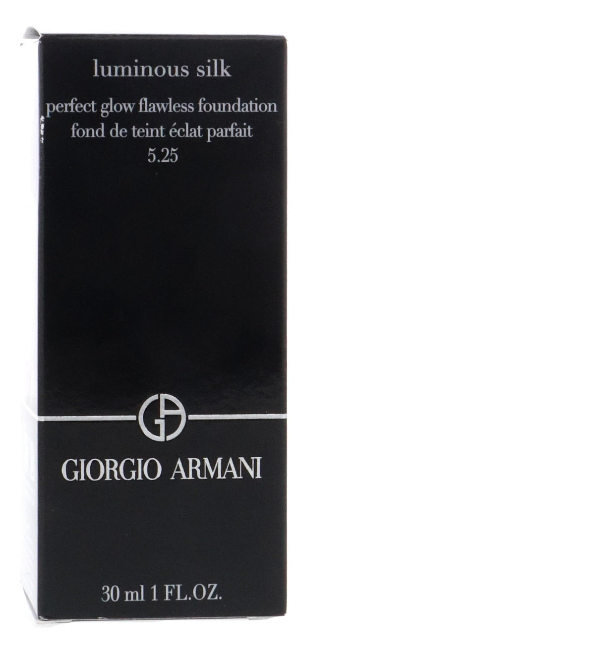 Armani Beauty foundation applied on forearm demonstrating buildable coverage and natural finish