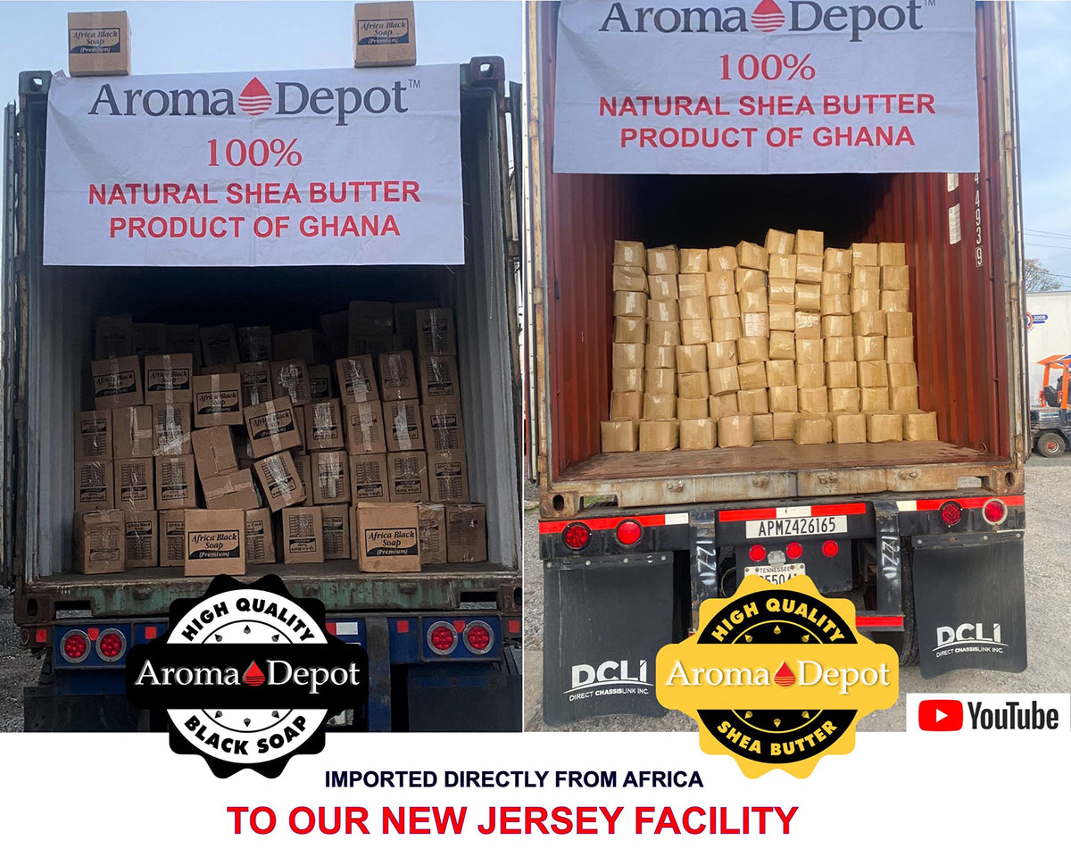 Aroma Depot styled in bathroom setting showing clean aesthetic and routine fit
