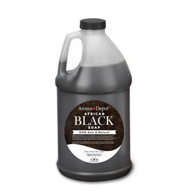 Aroma Depot front bottle view showing natural half-gallon packaging and convenience