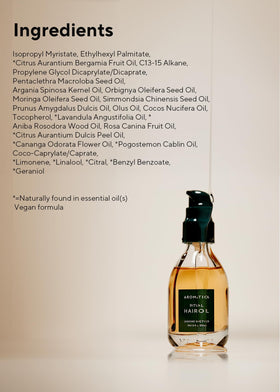 AROMATICA bottle on bathroom vanity styled for everyday routine benefit