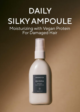 AROMATICA spray nozzle close-up demonstrating fine mist and even application benefit