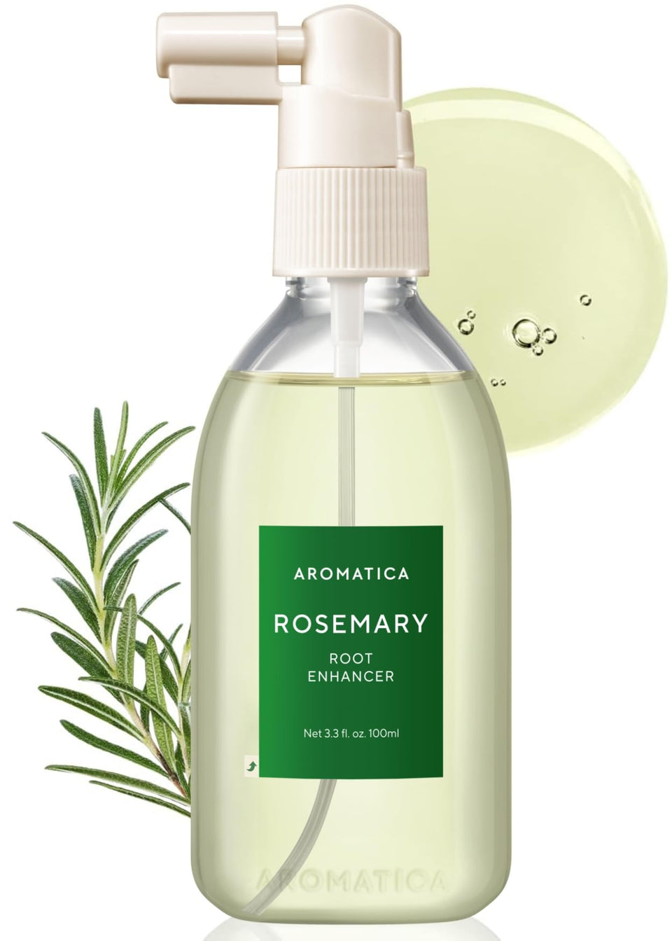AROMATICA front packaging showing bottle and label for clear identification and trust