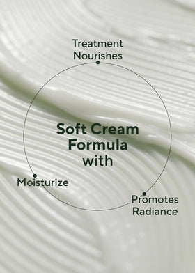 AROMATICA applying cream to damp hair for detangling and softness