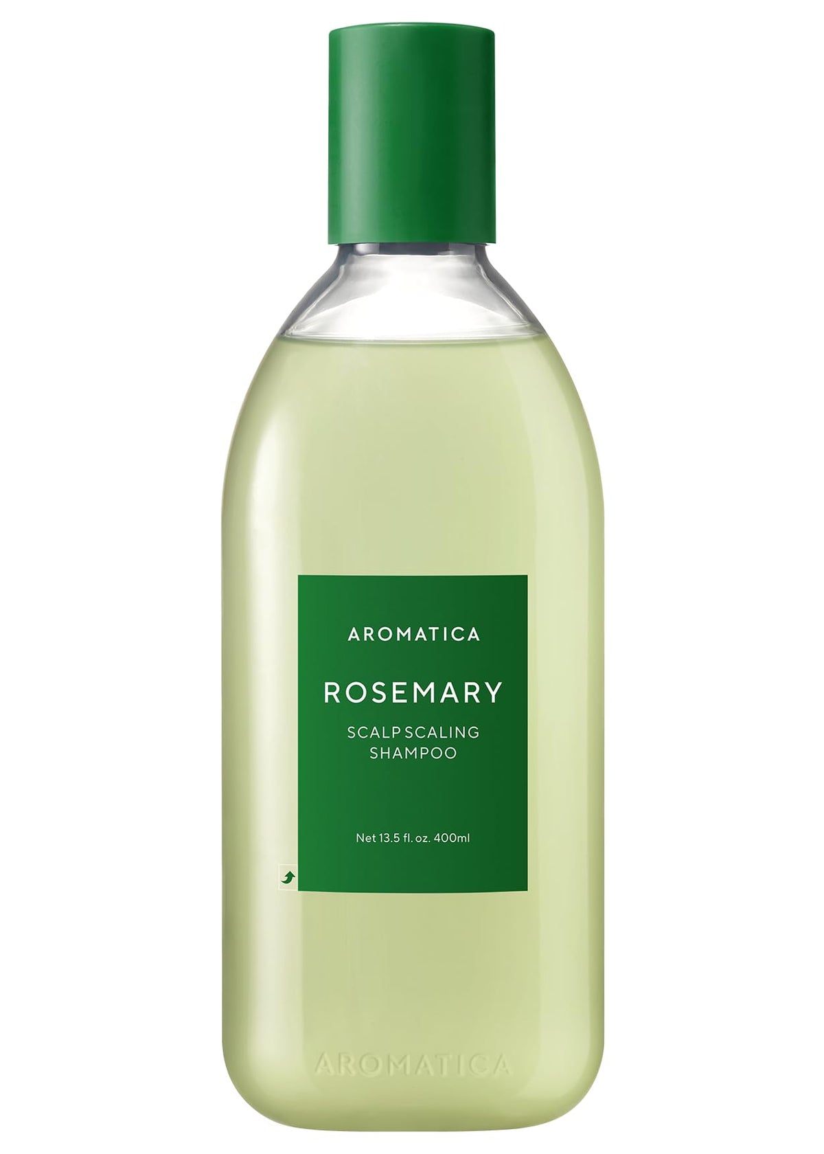 AROMATICA front bottle showing packaging and clean formula benefit