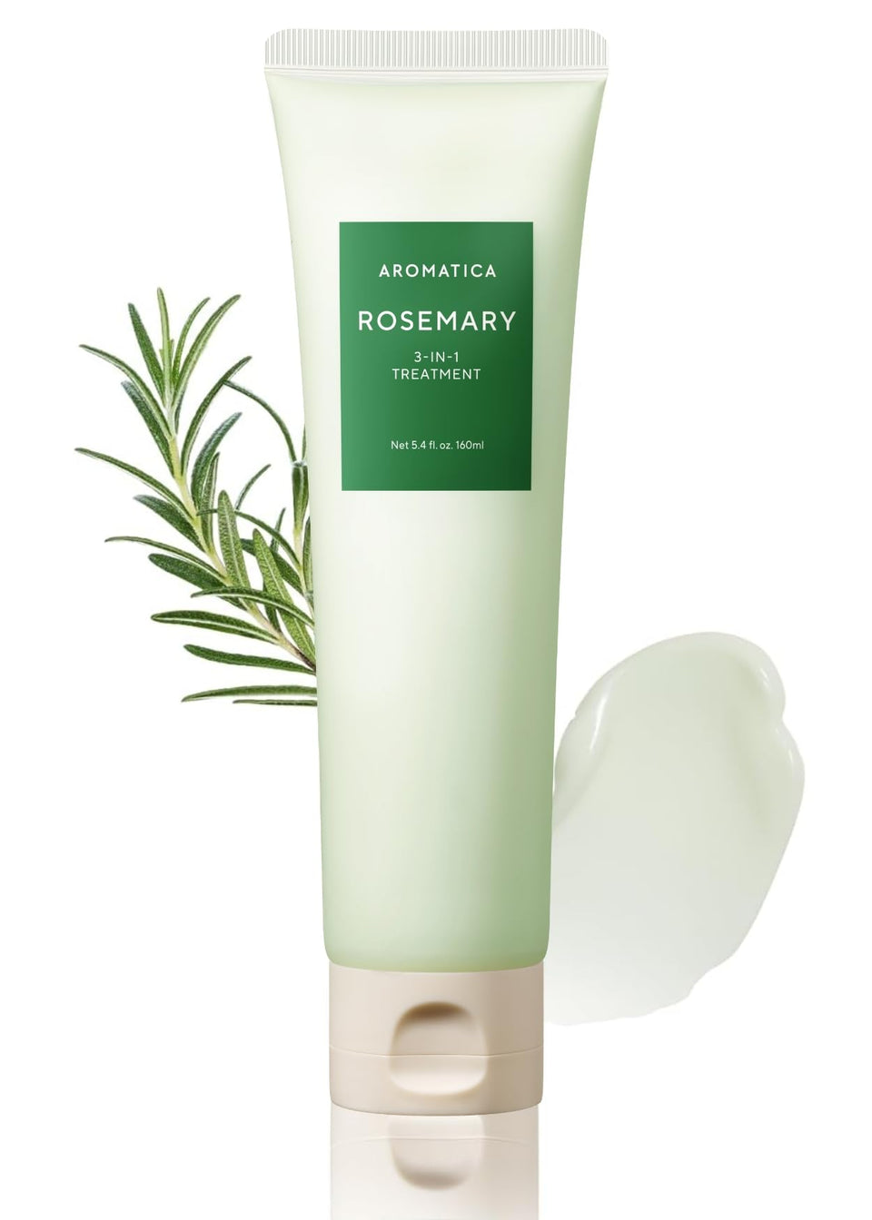 AROMATICA front jar view showing packaging and easy travel benefit
