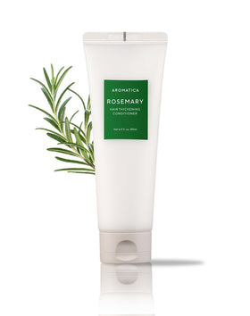 AROMATICA front packaging showing travel-size bottle and label with benefit