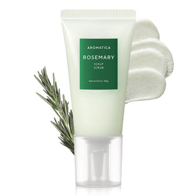 AROMATICA jar front view showing product label and calm packaging benefit