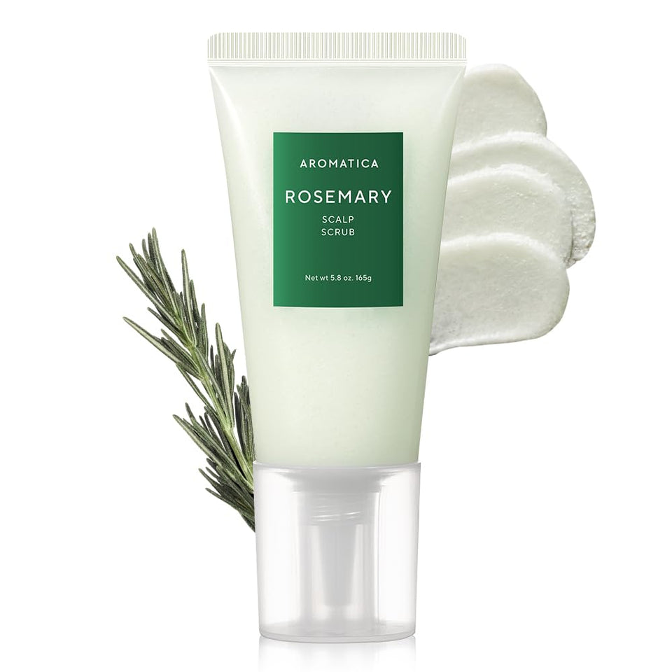 AROMATICA jar front view showing product label and calm packaging benefit