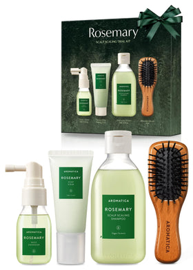AROMATICA travel kit front packaging showing contents and portability