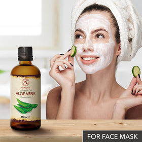 AROMATIKA oil texture close-up revealing smooth, absorbent carrier oil