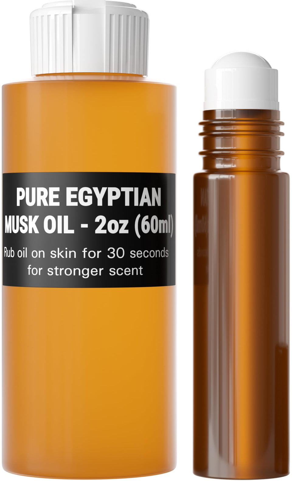 AromaZen bottle front view showing clear label and bulk size benefit