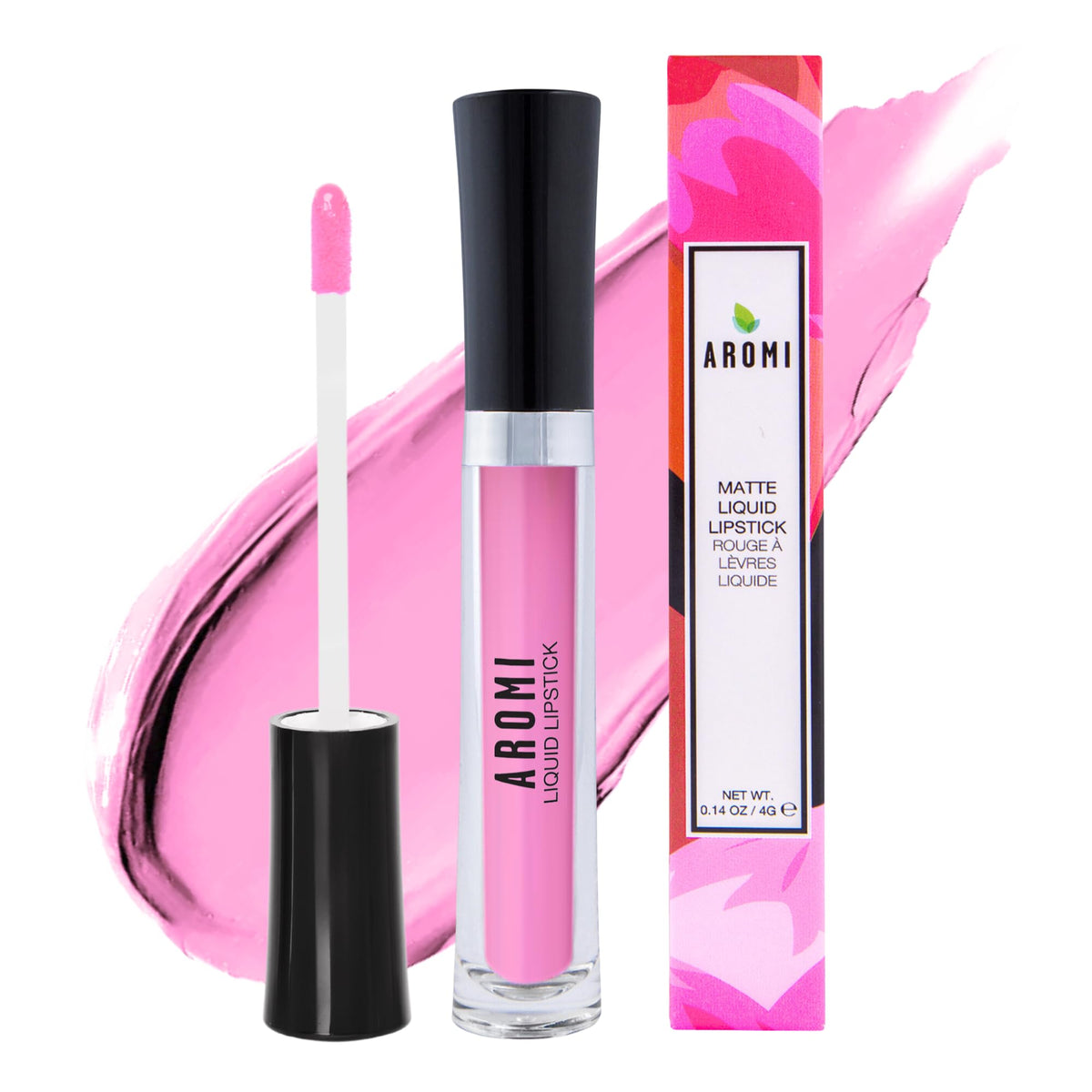 Aromi size comparison next to coin showing travel-friendly benefit