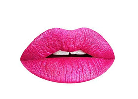 Aromi front packaging showing hot pink metallic shade and clear branding benefit: bold color