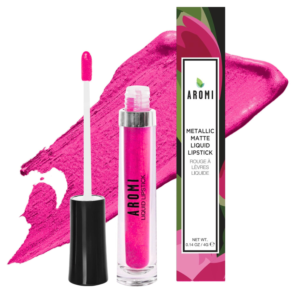 Aromi packaging beside ingredient list emphasizing small-batch crafting benefit: artisanal quality