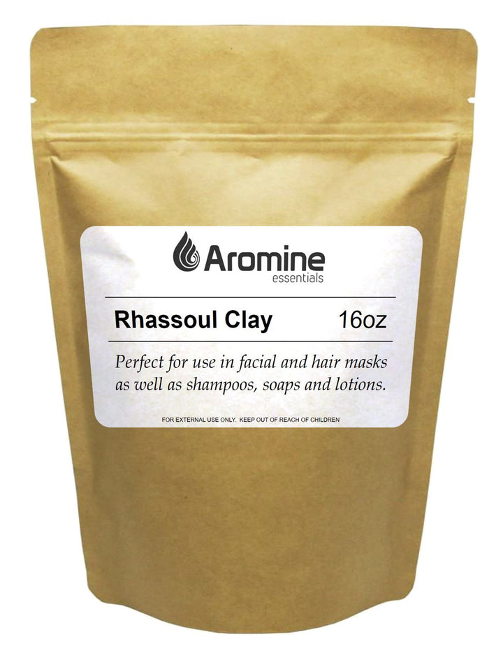 Aromine front packaging showing 16oz resealable bag and natural labeling benefit