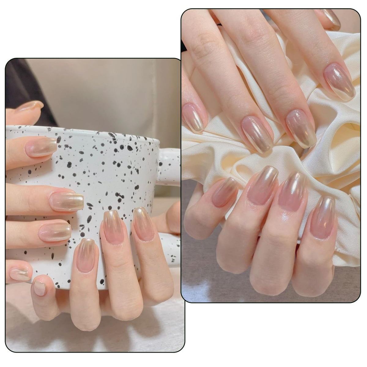 Artdone kit in use during manicure application illustrating easy professional results