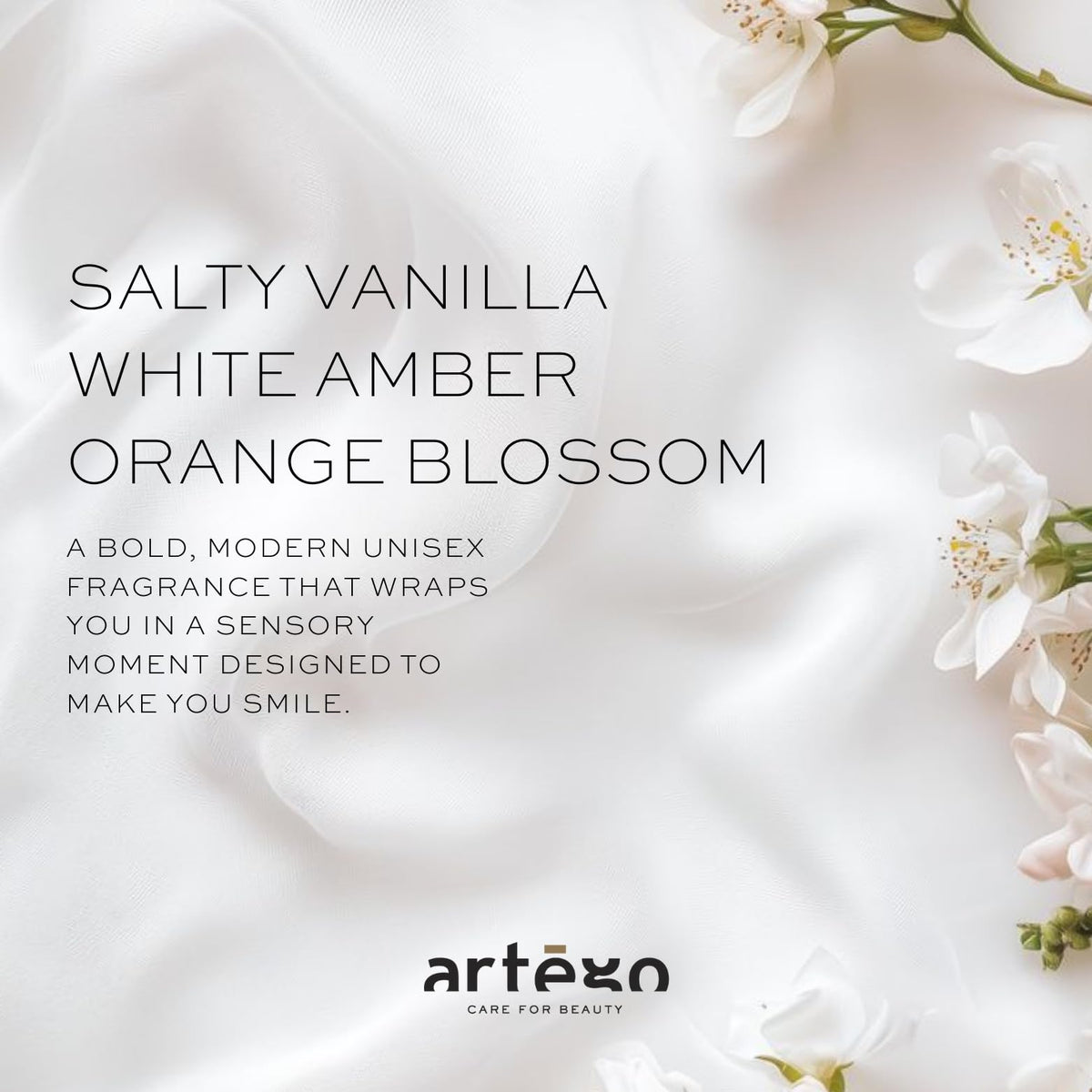 Artego bottle styled on bathroom shelf showing salon-quality routine at home