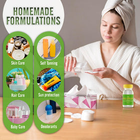 Artekas COCO-CAPRYLATE applied on skin by hand for fast absorption benefit