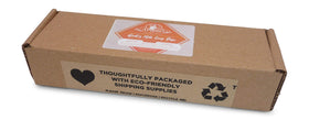 Artemis Organic Soaps bar held in hand showing size comparison and travel-friendly benefit